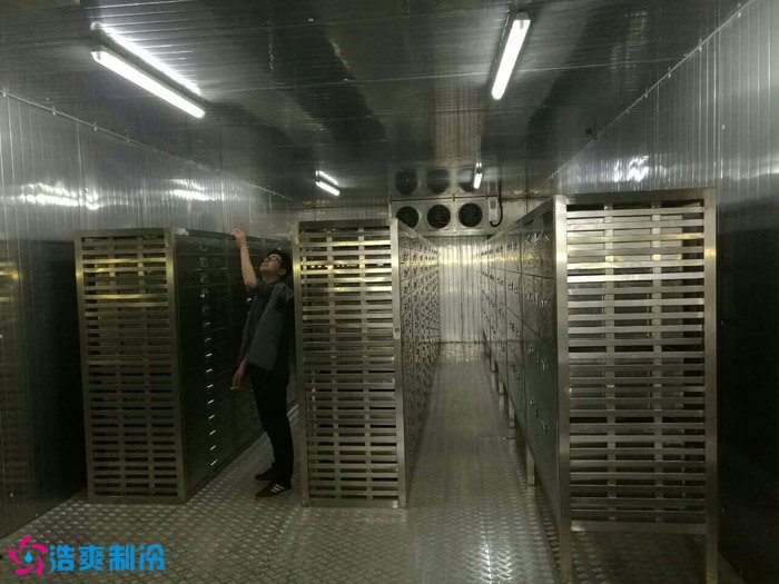 -20℃冷凍庫(kù)、2~8℃冷藏庫(kù)—國(guó)家海洋局第二局海洋生物試劑冷庫(kù)