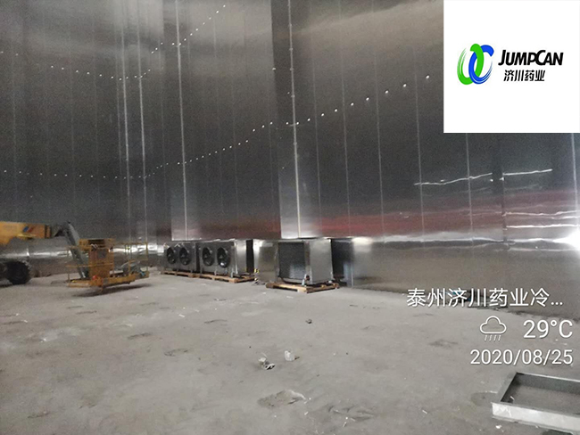 泰興濟川藥業(yè)醫(yī)療藥品冷庫設計建造工程案例